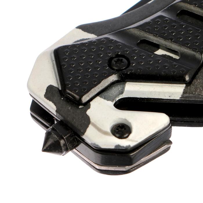 Складной нож Stinger, 90 мм, рукоять: сталь, алюминий, коробка картон