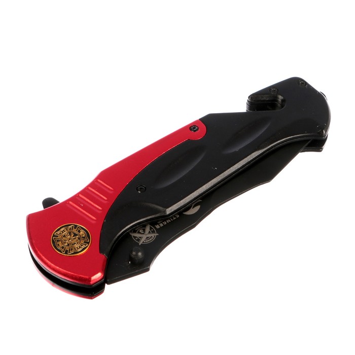 Складной нож Stinger с клипом, 159 мм, рукоять: алюминий, подарочный бокс