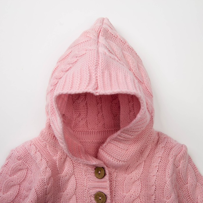 Джемпер детский, рост 92 см, цвет розовый