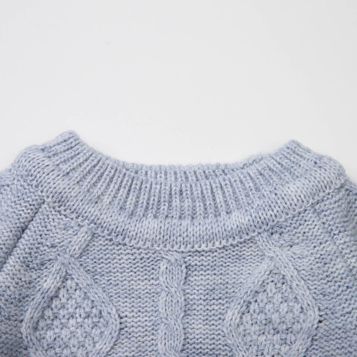 Джемпер детский, рост 92 см, цвет серый