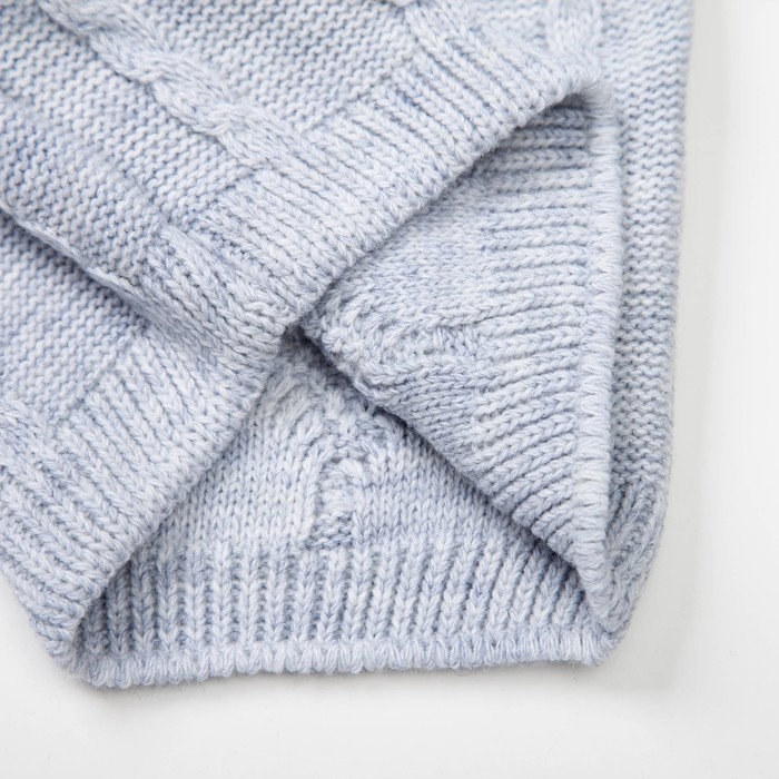 Джемпер детский, рост 92 см, цвет серый