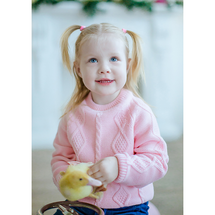 Джемпер детский, рост 92 см, цвет розовый