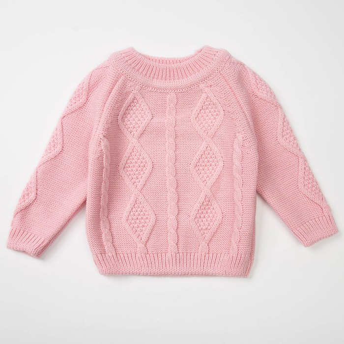 Джемпер детский, рост 92 см, цвет розовый