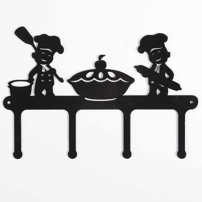 Крючки металлические "Поварята" 26х18см