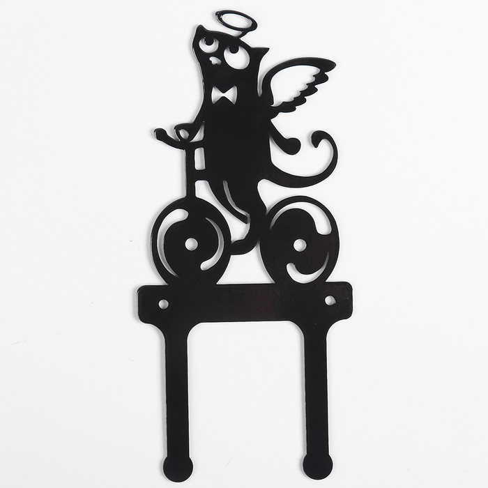 Крючок металлический "Кот" 11х14см