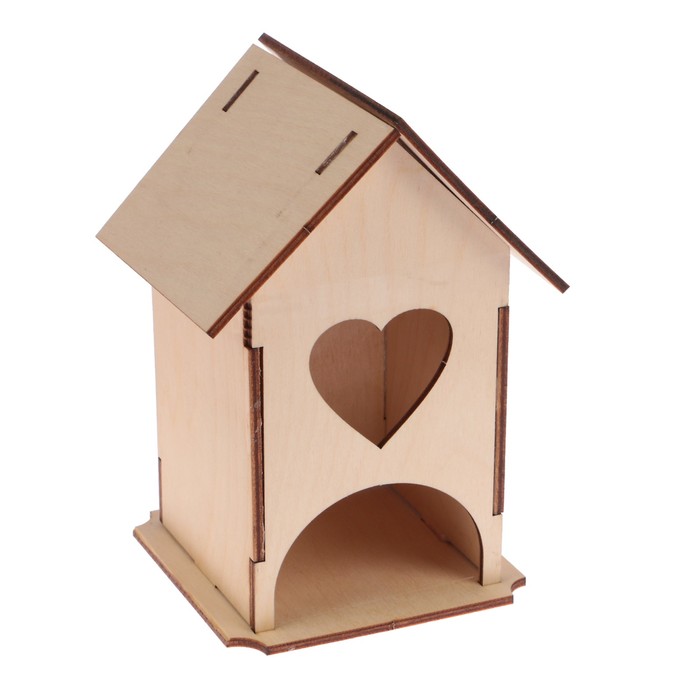 Чайный домик "Сердечко" 11х16,9см