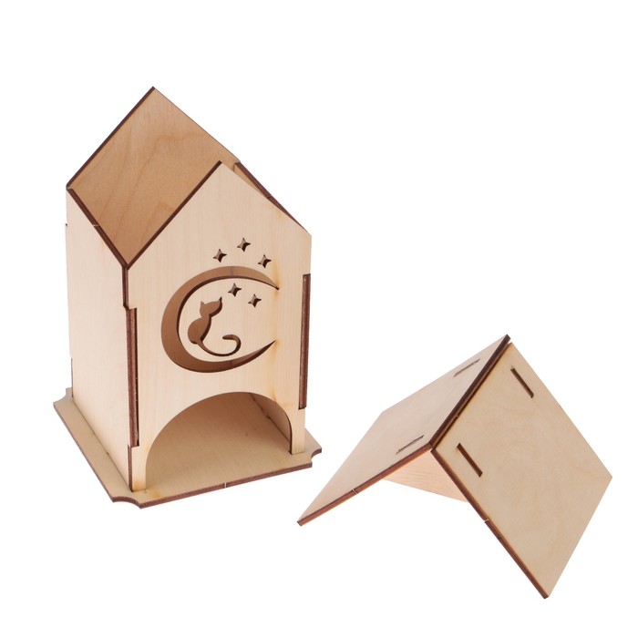 Чайный домик "Котёнок" 11х16,9см