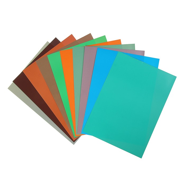 Бумага цветная двухсторонняя А4, 10 листов, 20 цветов "Букет цветов", мелованная