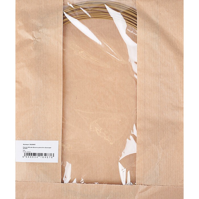 Пластик ABS, для 3Д ручки, длина 10 м, бронзовый