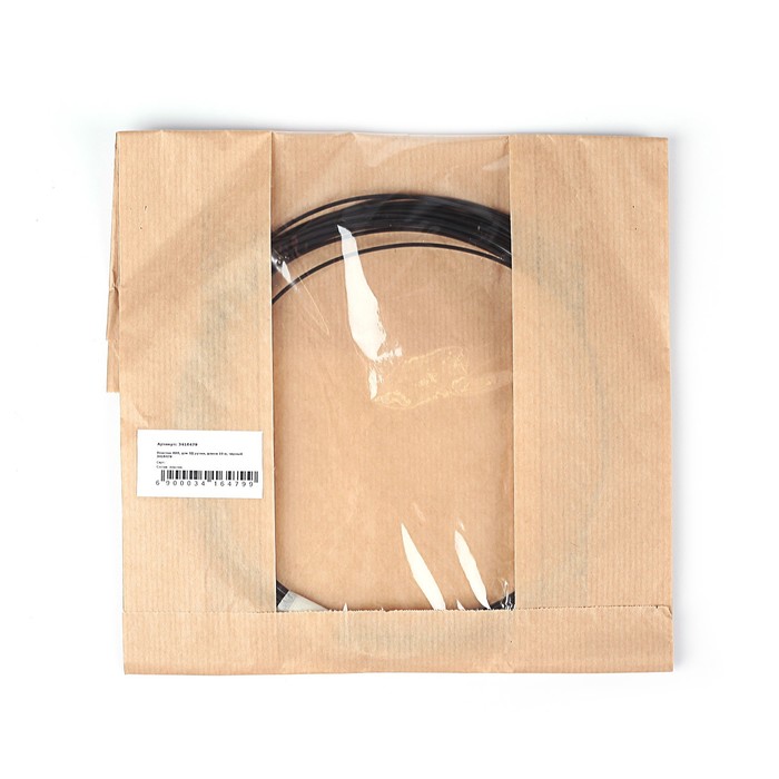 Пластик ABS, для 3Д ручки, длина 10 м, черный