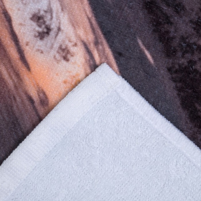 Полотенце махровое Этель "Покоряй вершины" 70х140 см, 70 % хл., 30 % п/э, 350 гр/м2