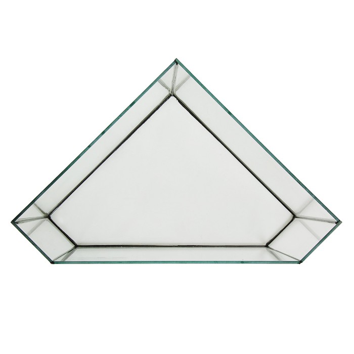 Аквариум дельта угловой 25 л, без крышки