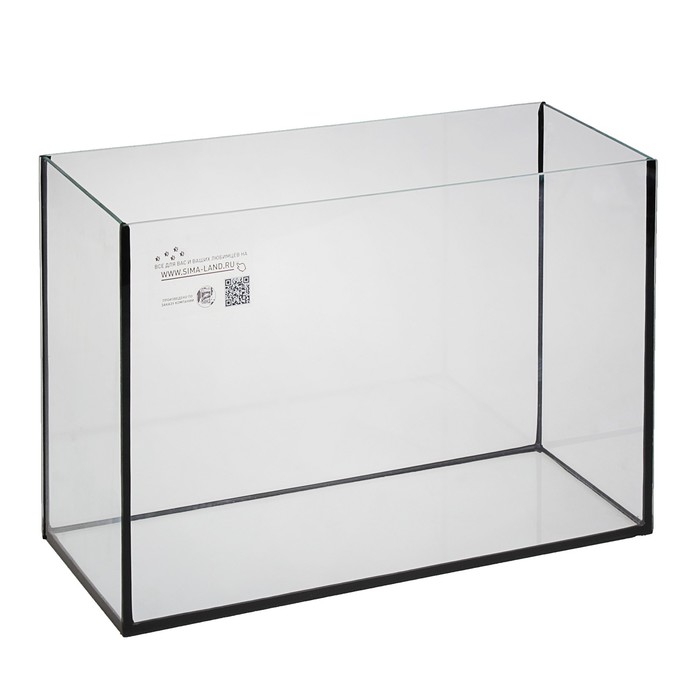 Аквариум Атолл прямоугольный 40 л, без крышки