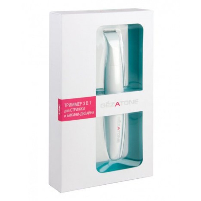 Машинка для стрижки и бикини-дизайна Gezatone DP515, 3 в 1, 1хАА