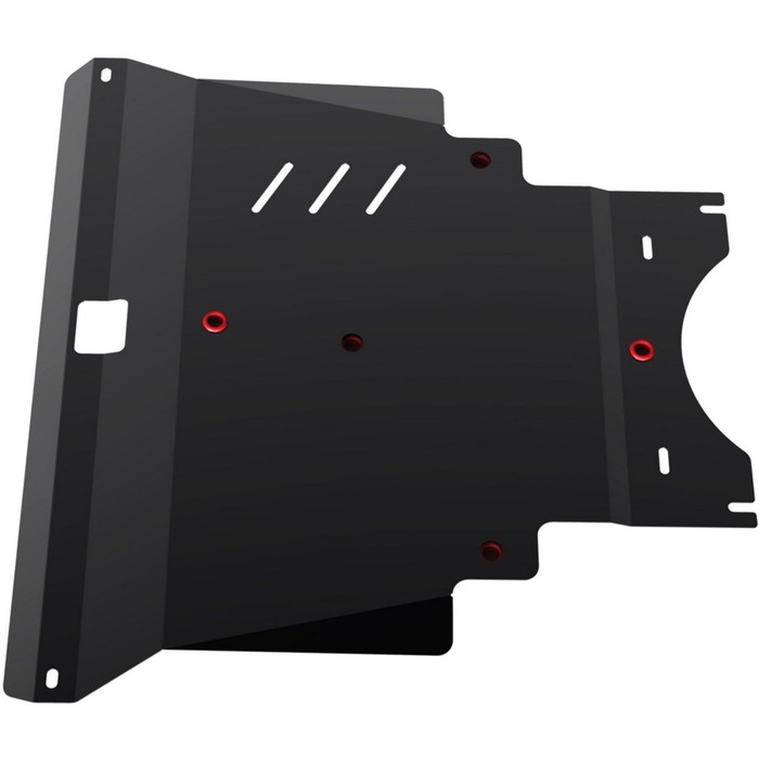 Защита картера и КПП АвтоБРОНЯ для Toyota Allion (4WD) 2001-2007, крепеж в комплекте, сталь, 2 мм, 111.05766.1