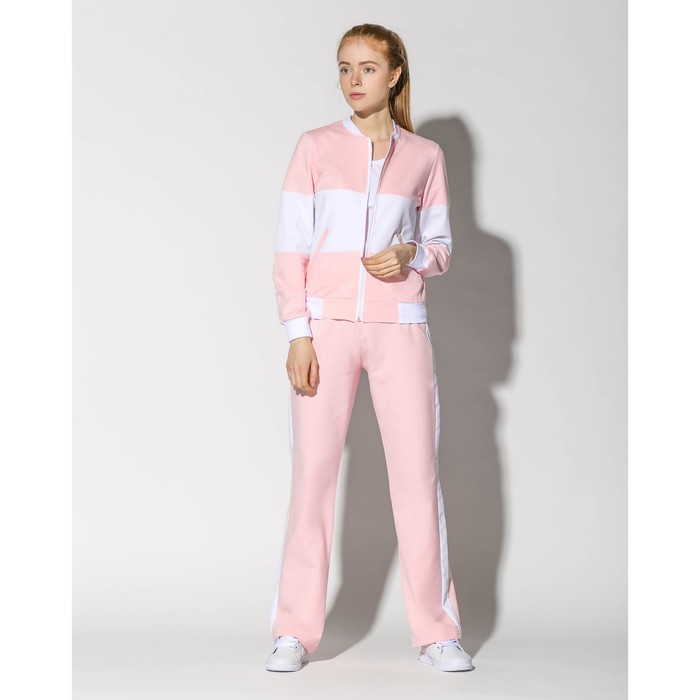 Жакет женский (бомбер) "Sweet" 2054 цвет розовый, р-р 50