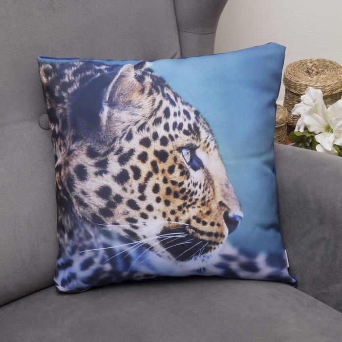 Подушка декоративная Магнит, 40х40см, габардин, синтетич. волокно, 160 гр/м