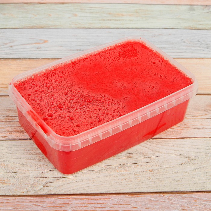 Мыльная основа Activ Swirl для "свирлов", цвет классический красный, 1 кг