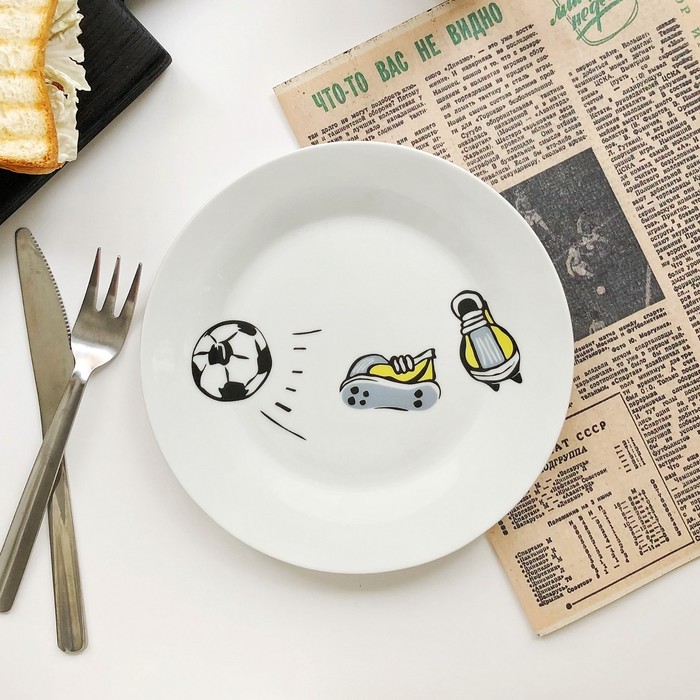 Тарелка 20 см "Будет Гол!!!"