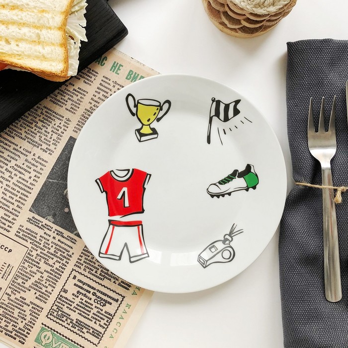 Тарелка 20 см "Первые"