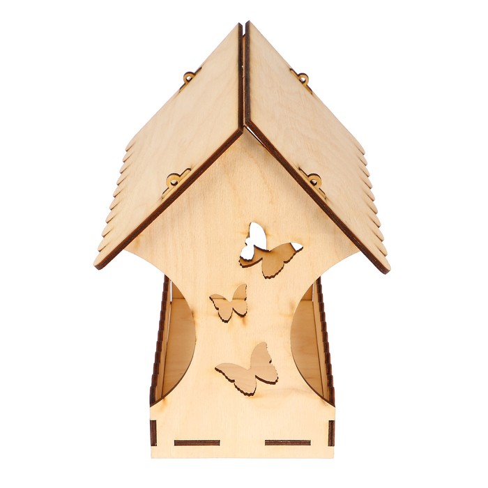 Кормушка для декора "Бабочки" (набор 7 деталей)15х16х24 см