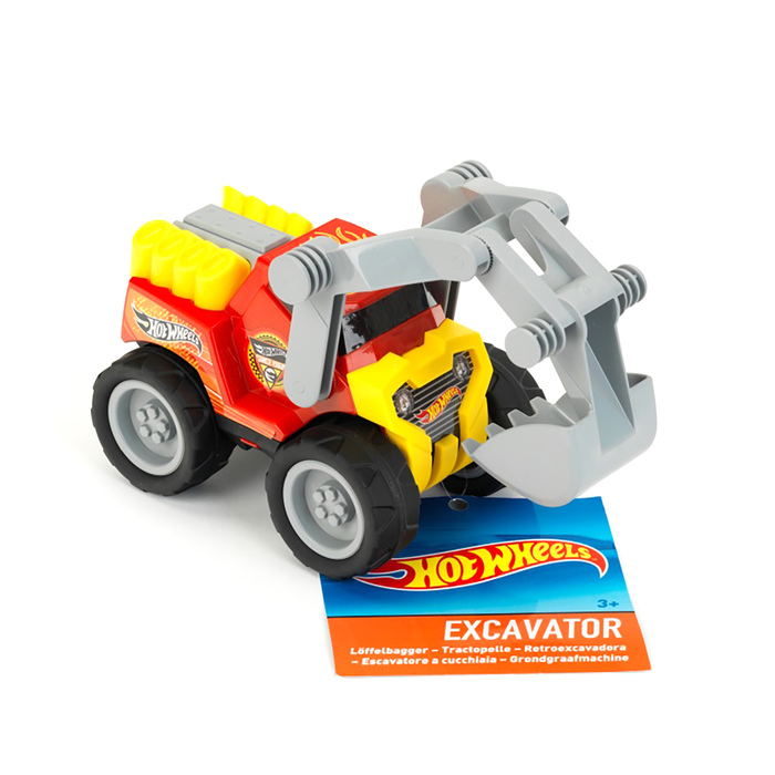 Автомобиль-экскаватор Hot Wheels