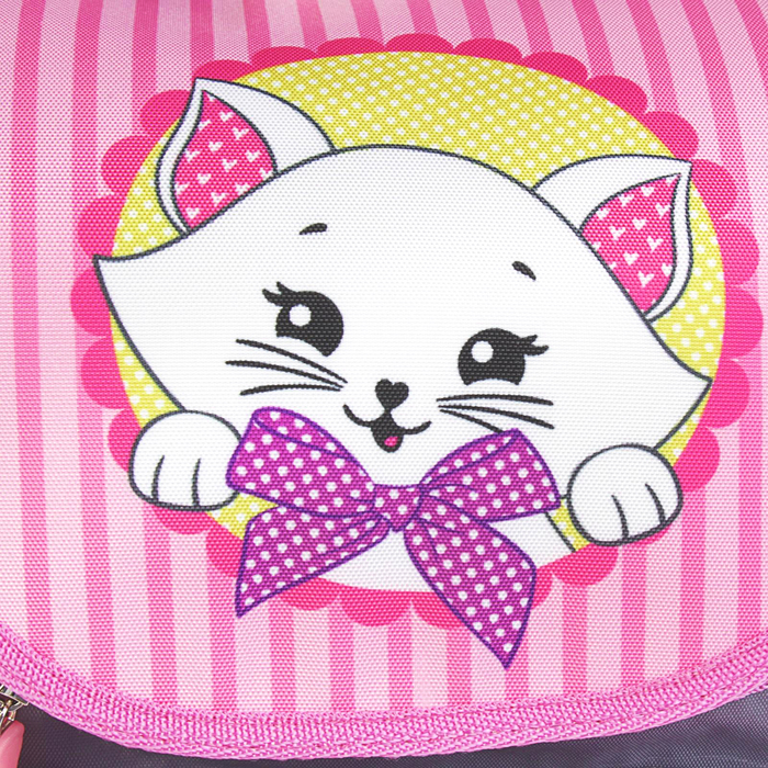 Ранец школьный "Кошечка", 34 х 25 х 13 см