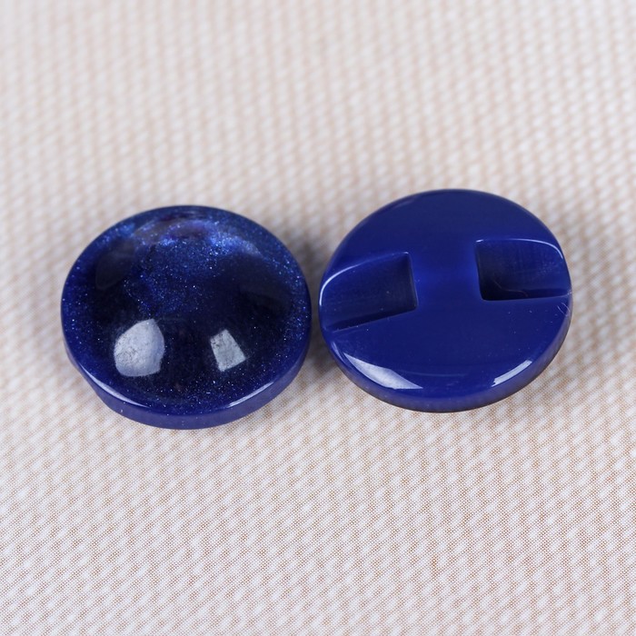 Пуговица блузочная/рубашечная, 15мм, цвет синий