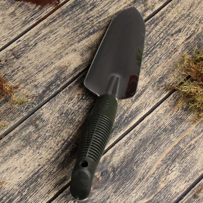 Совок посадочный, длина 26 см, пластиковая ручка