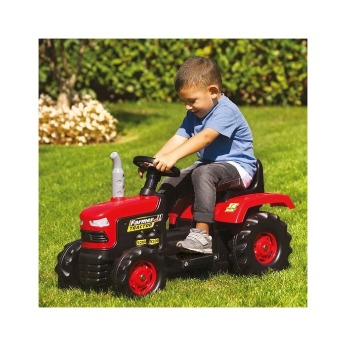 Электромобиль "Трактор", на аккумуляторе, 6V