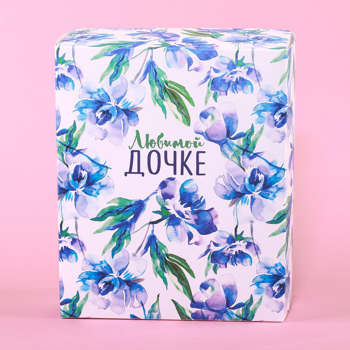 Набор "Дорогой доченьке": термостакан 550 мл, свеча