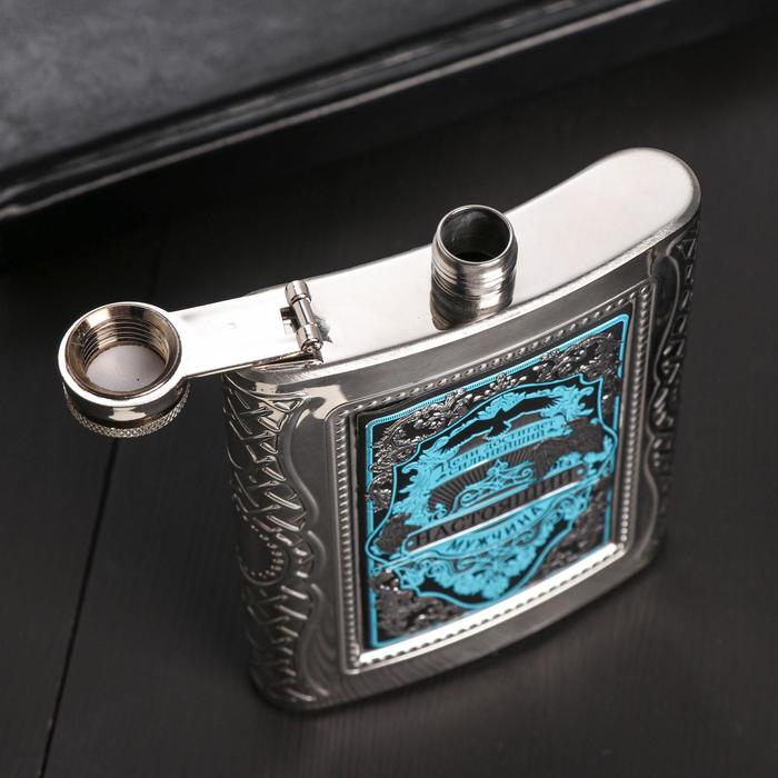 Фляжка "Настоящий мужчина", 210 мл