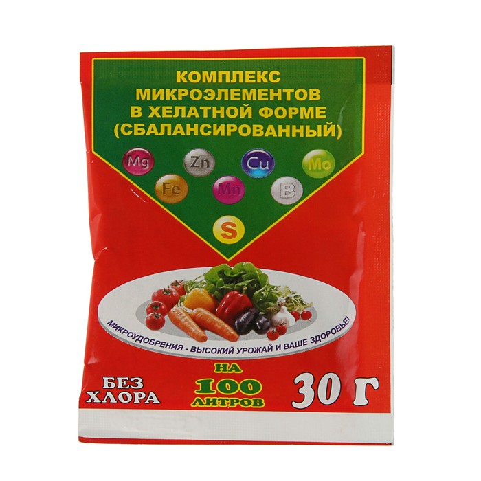 Комплекс микроэлементов в хелатной форме 30 г