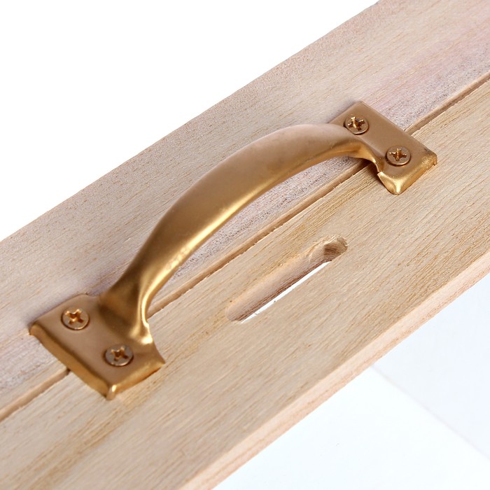 Копилка интерьерная дерево Vacances en famille 19х21х7,5 см