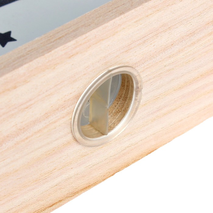 Копилка интерьерная дерево Vacances en famille 19х21х7,5 см