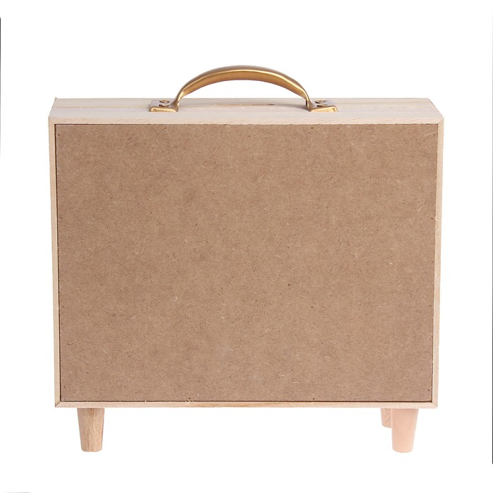 Копилка интерьерная дерево Vacances en famille 19х21х7,5 см