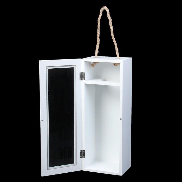 Шкатулка дерево под вино I you more than wine 35х13х10 см