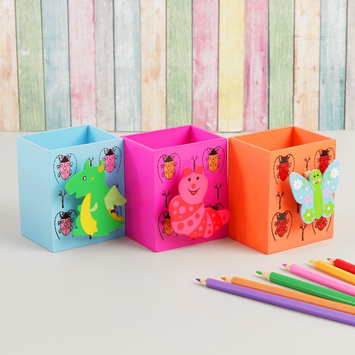 Карандашница "Мир вокруг", МИКС