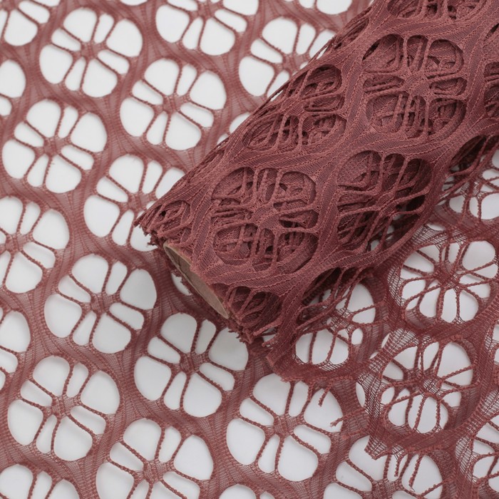 Сетка для цветов "Крошет фигурный", коричневый, 0,48 х 4,5 м