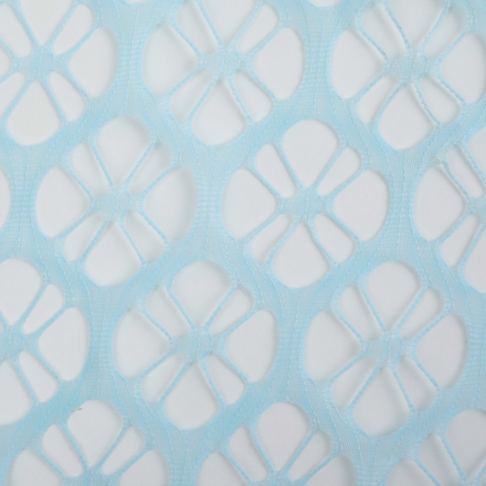 Сетка для цветов "Крошет фигурный", голубой, 0,48 х 4,5 м