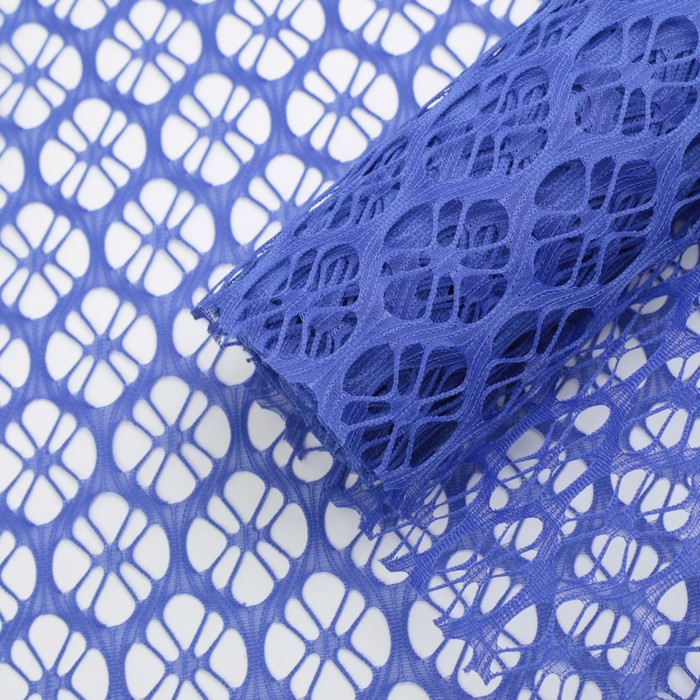 Сетка для цветов "Крошет фигурный", синий, 0,48 х 4,5 м