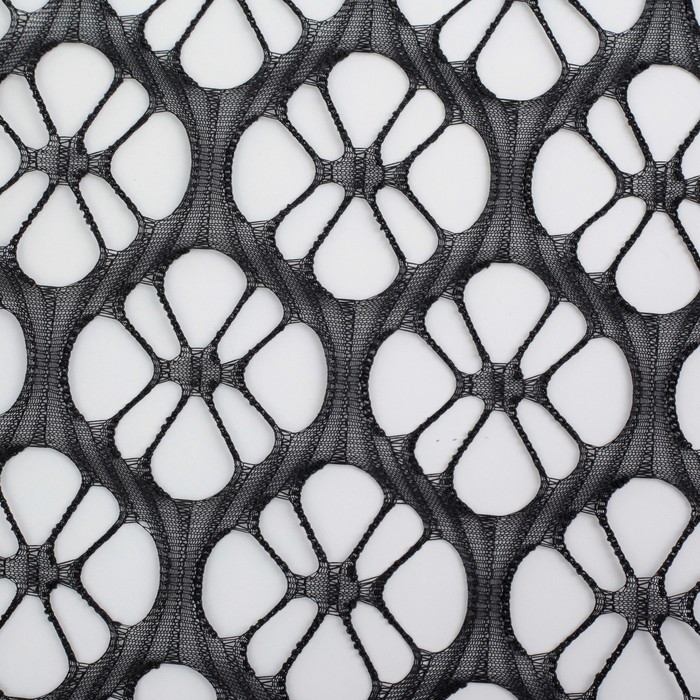 Сетка для цветов "Крошет фигурный", чёрный, 0,48 х 4,5 м