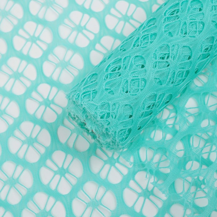 Сетка для цветов "Крошет фигурный", мятный, 0,48 х 4,5 м