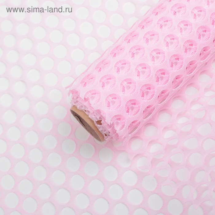 

Сетка для цветов "Баблз", розовый, 0,5 х 4,5 м