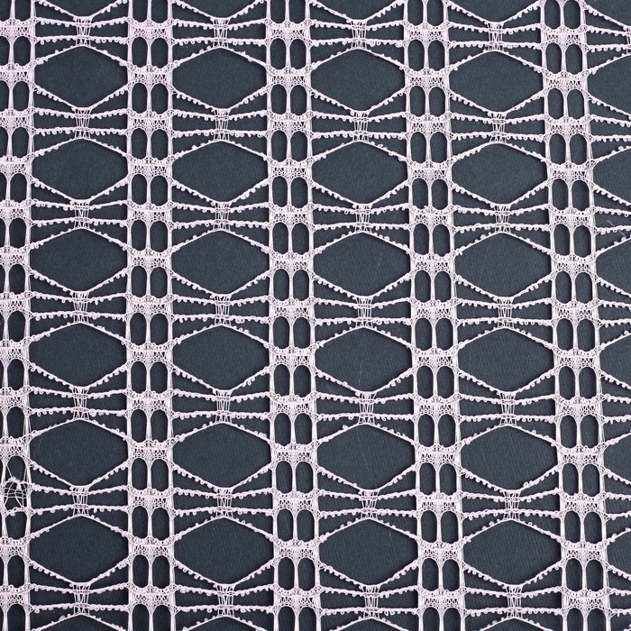 Сетка для цветов "Крошет ажурный", розовый, 0,48 х 4,5 м