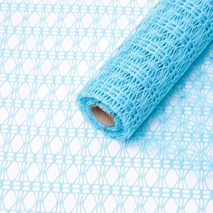 Сетка для цветов "Крошет ажурный", голубой, 0,48 х 4,5 м