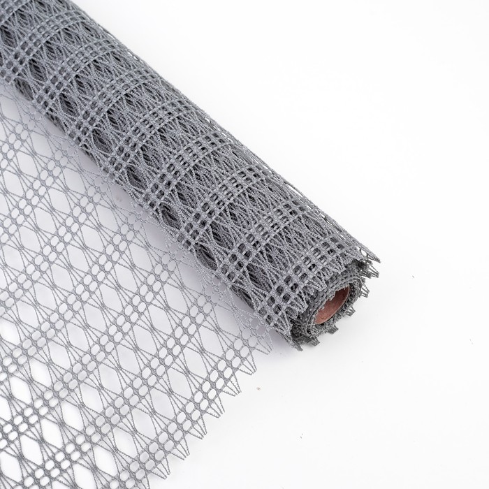 Сетка для цветов "Крошет ажурный", серый, 0,48 х 4,5 м