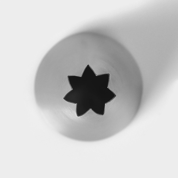 Насадка кондитерская «Открытая звезда», d=3 см, вых.1 см