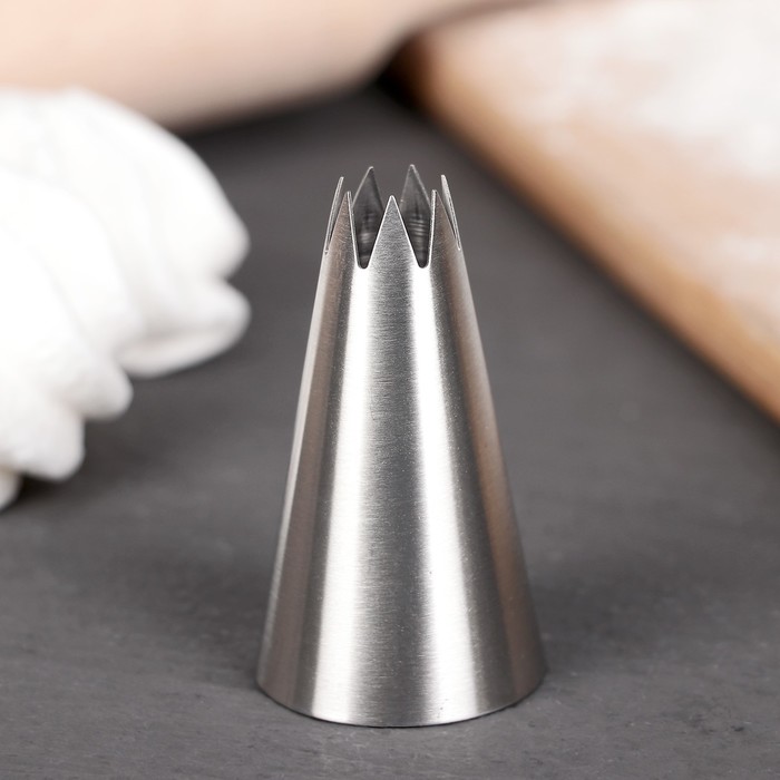 Насадка кондитерская d=1,3 см "Цветок"