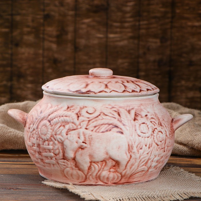 Супник "Хутор", шамот, 3 л